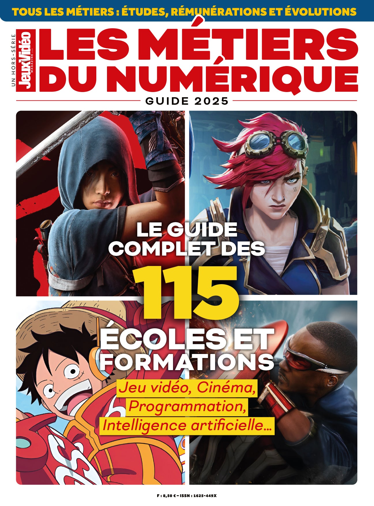 Jeux Vidéo Magazine Hors-Série  - Les Métiers du Numérique Guide 2025